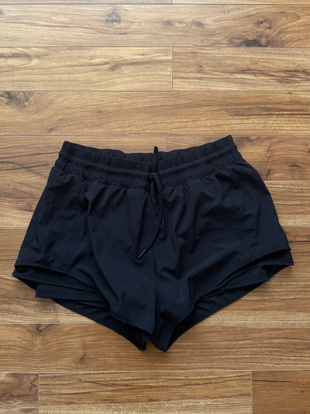 Mondetta Black Athletic Workout Running Shorts with Liner Size M
